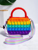 Cartera Morral Pop It Bolso Monedero Para  Niñas Y Niños 6