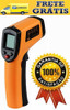 Termômetro Laser Digital Temperatura Infravermelho  Amarelo 1