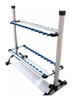 Herramienta De Pesca Portátil Rod 24 Rack Poste Soporte Alum 0