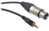 Cable Para Microfono Xlr Hembra A Miniplug 3.5mm 0