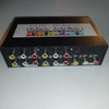 Kit Transmissor E Video Rca Tx + Rx + 1 Seletor  1 Rca E Vga 3