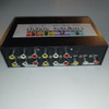Kit Transmissor E Video Rca Tx + Rx + 1 Seletor  1 Rca E Vga 4
