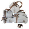Kit Bolsas Maternidade 3 Peças Personalizadas Bolsas Bebe 0
