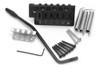 Ponte Fixa Guitarra Stratocaster Preto Qualidade Superior 3