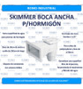 Skimmer Vulcano Boca Ancha 38cm Para Hormigón 1