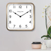 Presentime & Co. Reloj Cuadrado Vintage Anton De 16 Pulgadas 1