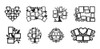 Vectores Corte Laser - 60 Marcos Multiples Varios 4