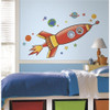 Roommates Rmk2619gm Rocket Peel And Stick Giant Wall Decals 0