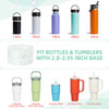 Funda Para Vaso Termico Stanley Silicona Transp  Sequin Gree 1