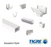 Esquinero Externo Tigre Aquapluv Style Pvc Canaleta Techo 2