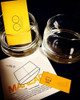 Set 2 Vaso Whisky Mareado 2 Hielo Bola Caja Mdf Deluxe Black 1