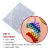 Kit 3 Forma Pop It Unicórnio Simples Sem Silicone C10268 Bwb 1