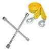 Llave Cruz Reforzada 17 19 21 23 Mm Universal Auto + Cinta 0