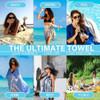 Toallas Turcas Playa Secado Rápido Absorbentes Pack X 2 6 Toallas Turcas Playa Secado Rápido Absorbentes Pack X 2 6