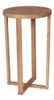 Mesa De Arrime Paraiso Maciza 30 Cms Diam 80 Alto Carilux 0