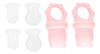 Alimentador De Frutas Para Bebês, Chupetas, Silicone Bpa De 4