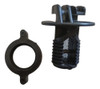 Aisladores Negros X50 Regulable Movil A Rosca Para Boyero 4 Aisladores Negros X50 Regulable Movil A Rosca Para Boyero 4