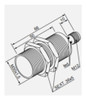 Sensor Indutivo Sense Psl15-30gi50-e2-v1-ex 15mm M30 Pnp Na 1