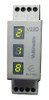 Voltimetro Digital Monofasico Riel Din Elibet Elitron 1