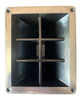 Corneta Guia De Ondas Metal Aluminio P/ Driver Line Array Ti 0