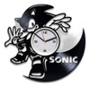 Reloj De Pared De Vinilo Kovides Sonic The Hedgehog Regalo D 0