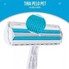 Removedor Tira Pelos Pet Animais Sofa Tapete Cama Roupa Carr 3