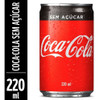 Kit 8 Refrigerante Coca-cola Sem Açúcar Lata 220ml 1
