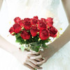 15 Flores Artificiales Rosas Rojas 1