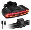Nineleaf Luz Trasera De Bicicleta Con Intermitentes, Luz Tr. 0 Nineleaf Luz Trasera De Bicicleta Con Intermitentes, Luz Tr. 0