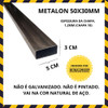 Metalon 50x30 Tubo Retangular Aço - 1 Peça De 2 Metros 1