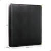 Fichário 40 Folhas P/ Cédulas 2 Espaços 32x24 Ziper Fosco Gg 3