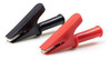 50pcs Que 5 Color Cobre Alligator Clip Aislar Alicates 4mm C 4