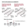 Corrente 42 Dentes 84e 3/8 1,5mm Rd 10º Oregon 5