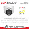 Camara Seguridad 5mp Hikvision 3k Dual Light Audio Ir/ Color 5