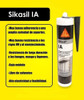 Sellador Sikasil Acetico. Blanco/transparente/negro 300ml 1