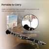 Suporte De Música Portátil Para Clarinete Com Braçadeira 5