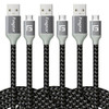 Fasgear Cable Usb 3 Pc (6ft / 2m) Nylon Trenzado En Forma De 0