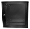 Mini Rack De Parede Padrão 19'' Preto Texturizado Switch Lan 5