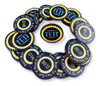 Conjunto De 24 Tokens Tuit Coloridos Para Motivación 4