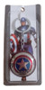 Llavero Escudo Plateado Capitán América Avengers Marvel 2