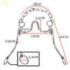 Freio Brec Para Burro Muares Bocal Inox Articulado Pesado 2