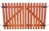 Porton Tranquera De Madera De Quebracho. 1