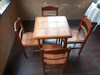 Desayunado Mesa Chica Multiuso 4 Sillas Madera 1