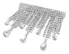 Broche C/strass Ro.151605 7x9cm Niquel 1