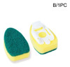Set X2 Cepillo Esponja Detergente Limpieza Limpia Plato Copa 5