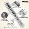 Talisman4u Jerusalem Clear Mezuzah Case With Scroll Silver O 1