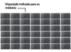 Painel De Ferramentas 208x104 Plástico Com 168 Ganchos Preto 4
