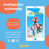 Spidey Spiderman Invitación Animada En Video Digital 4