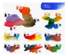 Acuarelas White Nights Full Pan En Est. Cartón X 24 Colores 5