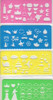 4 Reglas Plantilla Para Dibujo. Oferta X 4 Modelos Distintos 0